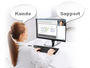 Remote Support für den Mitarbeiter Training und Support